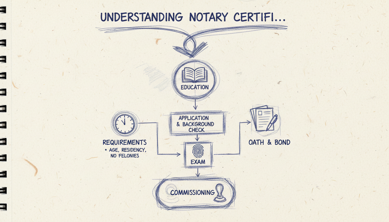 Notary Certification Process