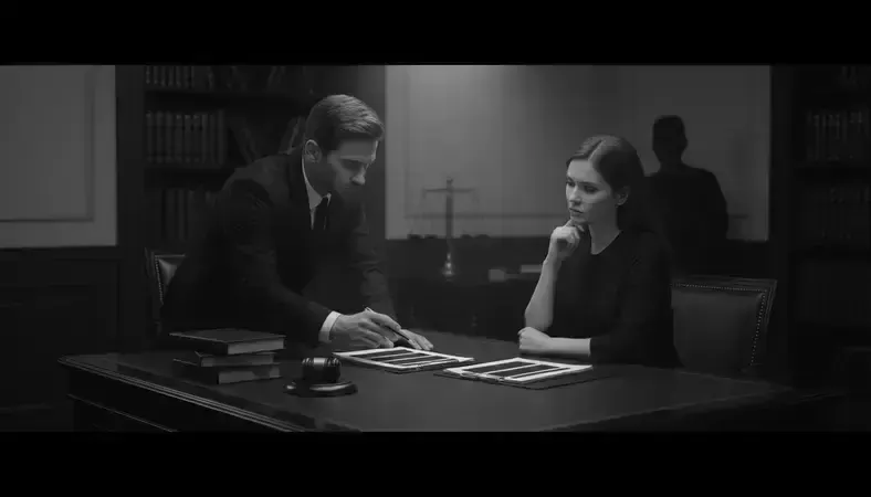 Professional legal consultation with attorney and client reviewing power of attorney documents