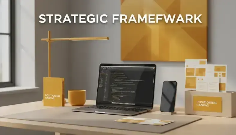 Modern design workspace showing brand development for addiction treatment center