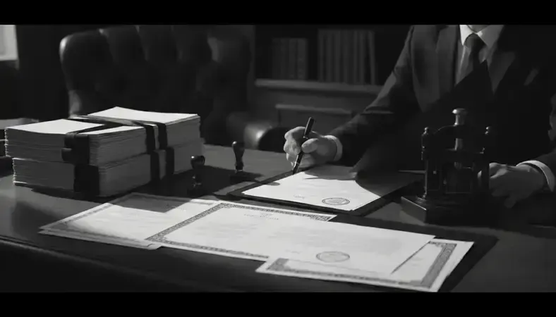 Professional estate planning consultation with documents and resources