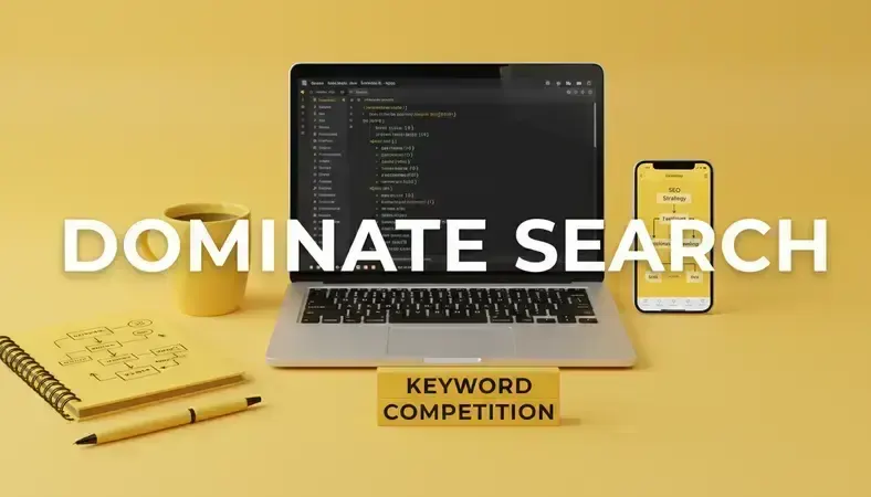 Flowchart showing decision points for choosing between SEO and traditional marketing approaches