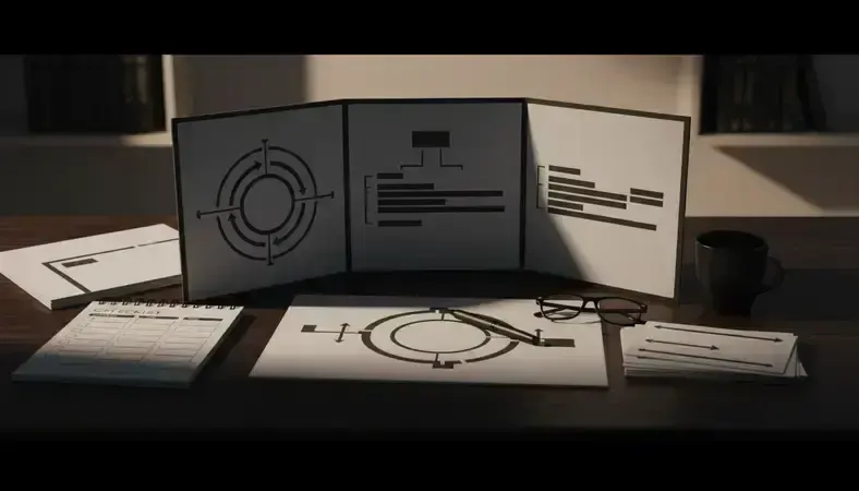 Infographic showing the difference between will and trust processes with flowcharts and timelines
