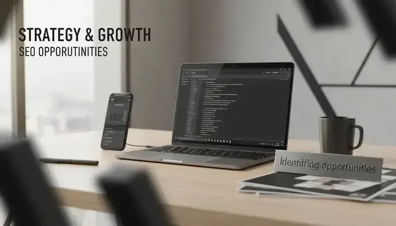 SEO spider tool interface showing property website crawl results and optimization opportunities