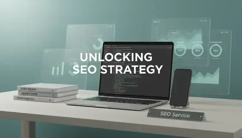 Professional comparison of different SEO service types with charts and graphs