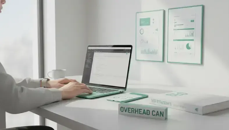 Independent SEO consultant working with multiple client projects and specialized tools