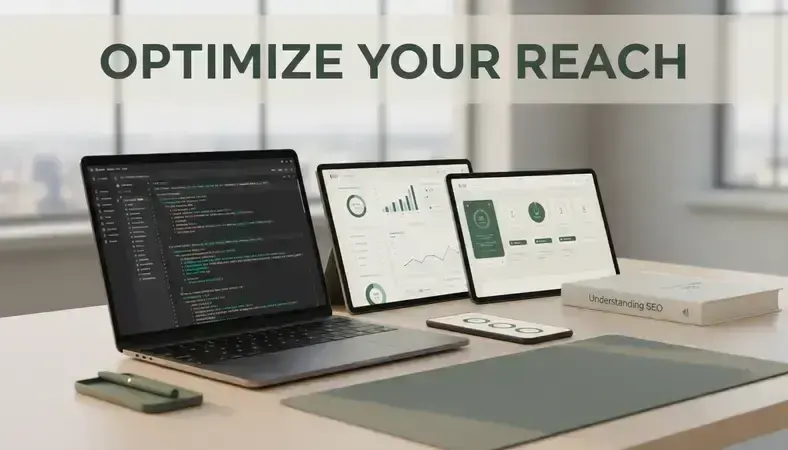 Dashboard showing real-time SEO data analysis and recommendations
