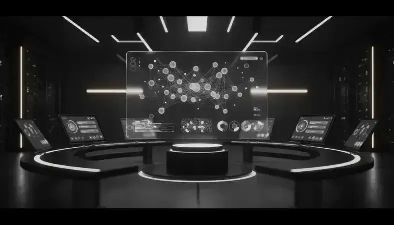 Modern AI chat interface showing various conversation features and customization options