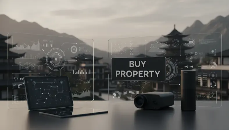 Modern residential buildings and traditional architecture in Kathmandu valley with mountain backdrop