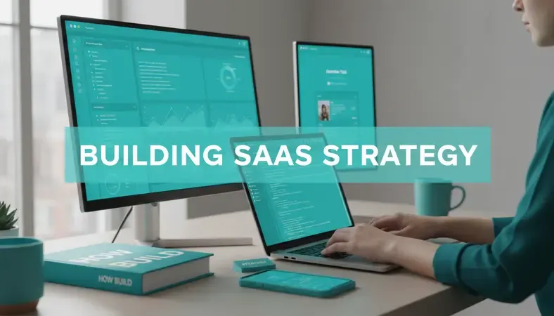 Professional blogger working on content strategy with multiple monitors showing analytics and outreach tools