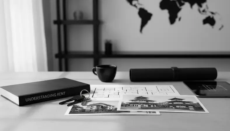 Modern apartment buildings and traditional houses in Kathmandu valley showing diverse rental options