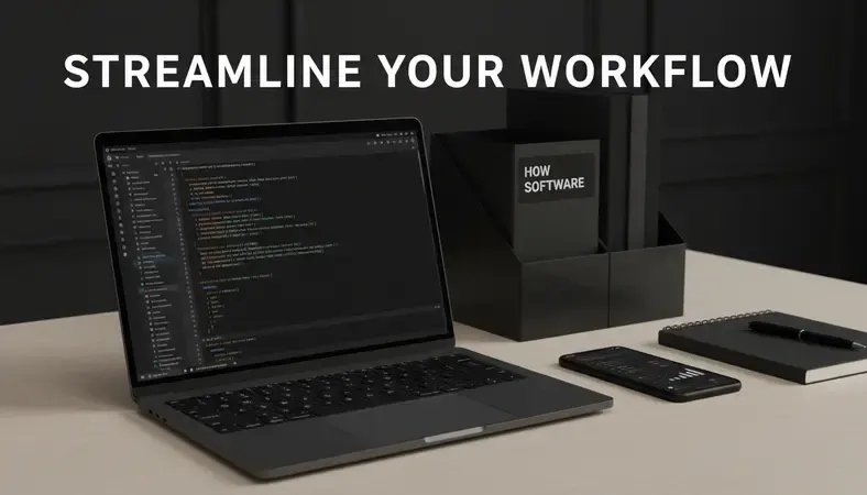 Comprehensive software project management dashboard showing project timelines, team workload, and key performance metrics