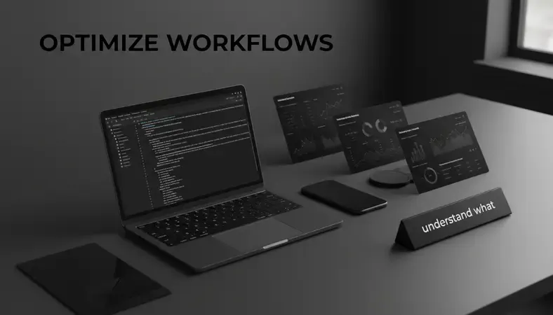 Business dashboard showing improved project delivery metrics and team performance indicators after implementing project management software