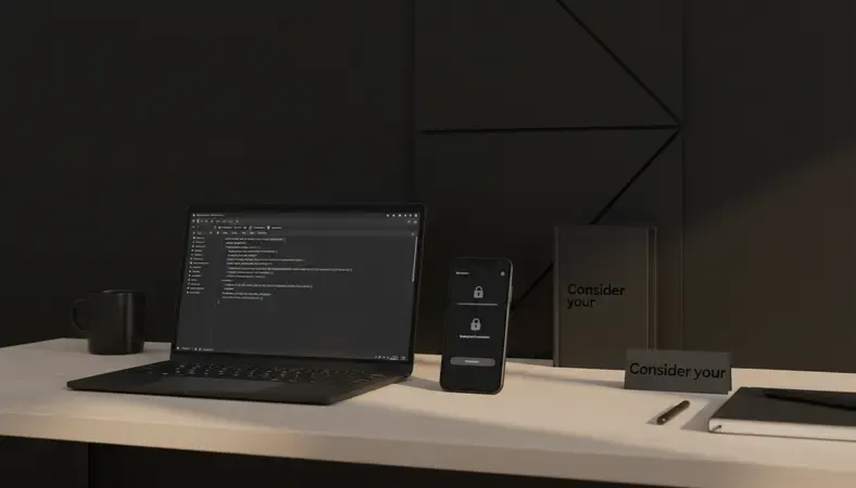Secure login interface for software project management platform with multi-factor authentication and encryption indicators