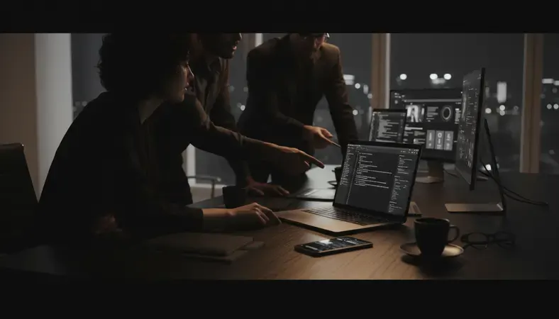 Healthcare IT team working with development partners on telemedicine platform deployment