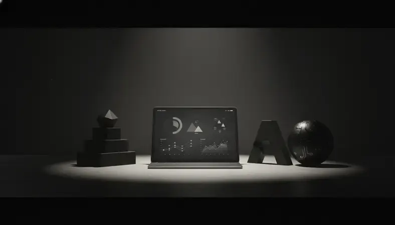 Digital dashboard showing sprint burndown chart, velocity metrics, and team capacity planning